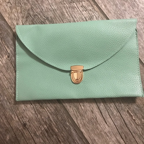 Bags Mint Green Clutch Poshmark
